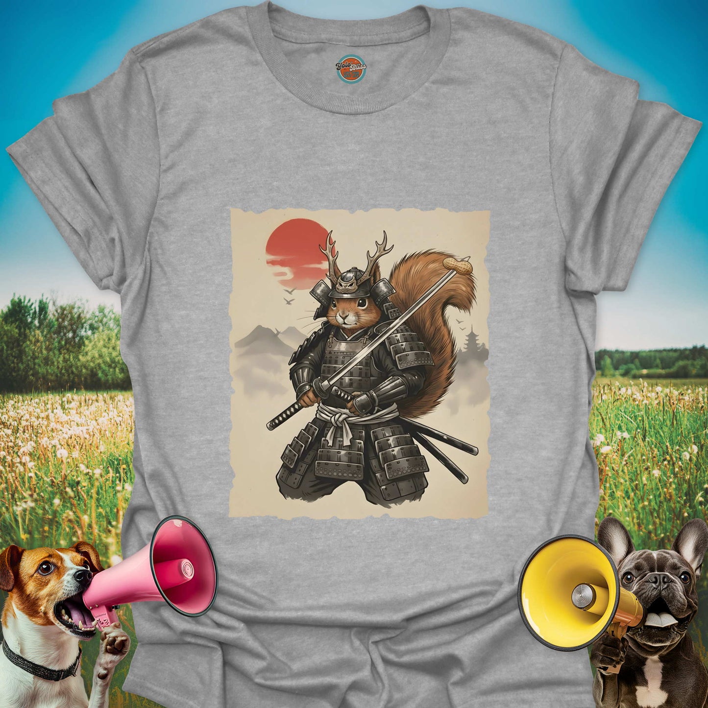 Samurai Squirrel - Tee