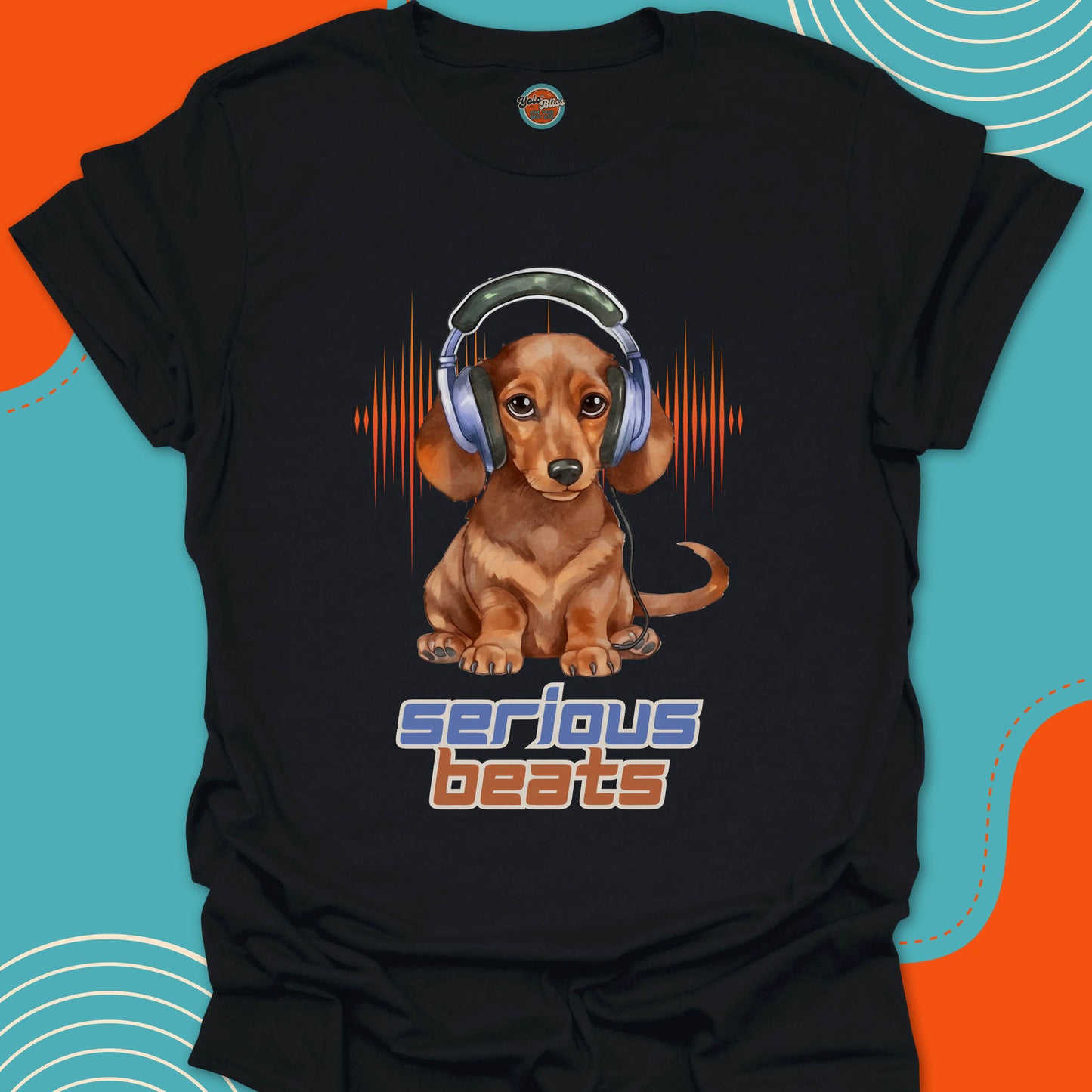 SERIOUS BEATS DACHSHUND - Tee #1