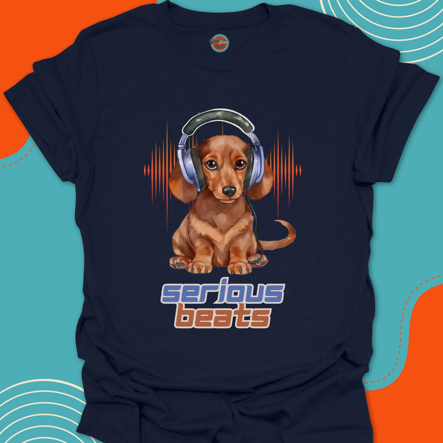 SERIOUS BEATS DACHSHUND - Tee #1
