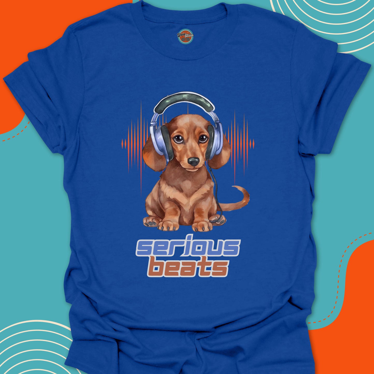 SERIOUS BEATS DACHSHUND - Tee #1