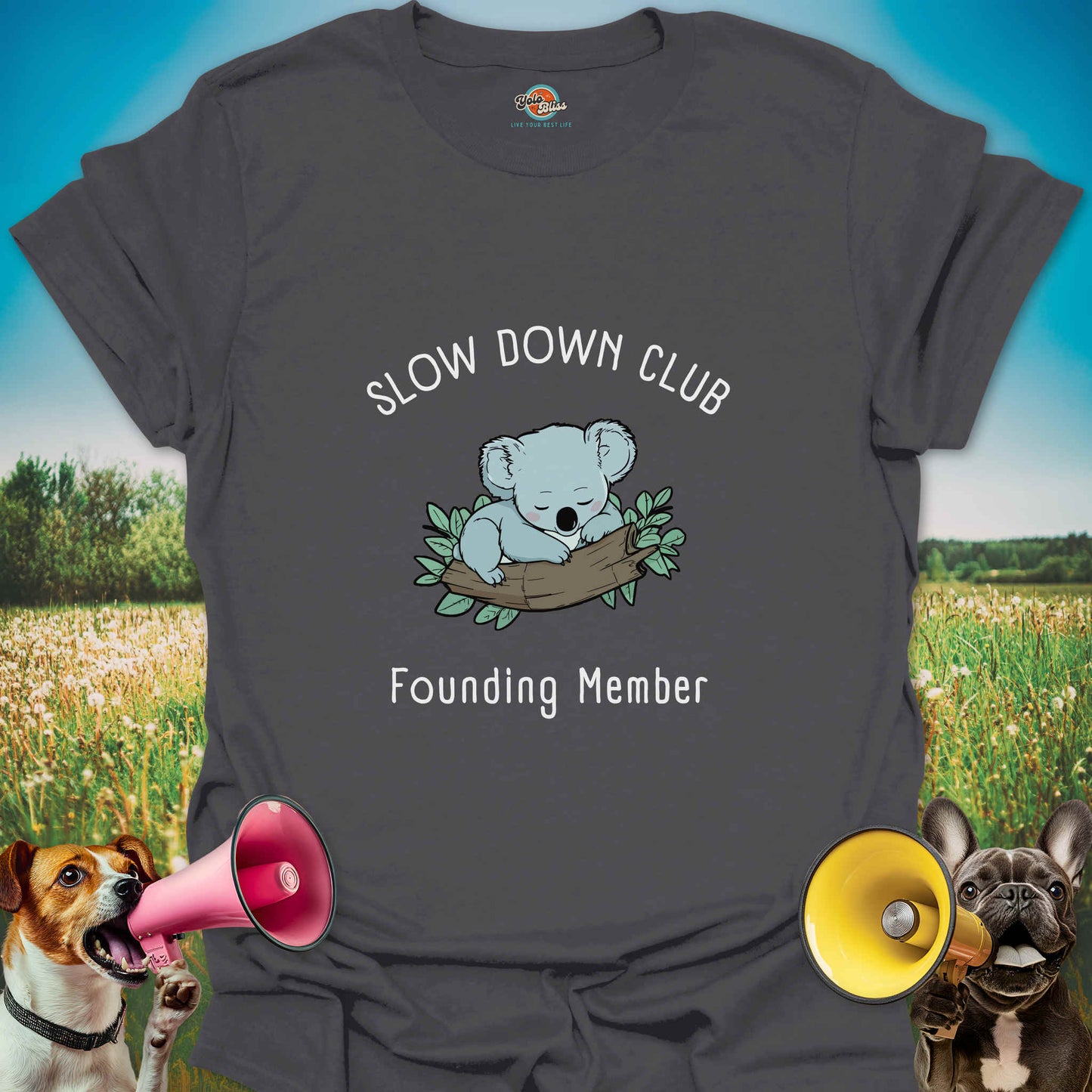 Slow Down Club Koala - Tee