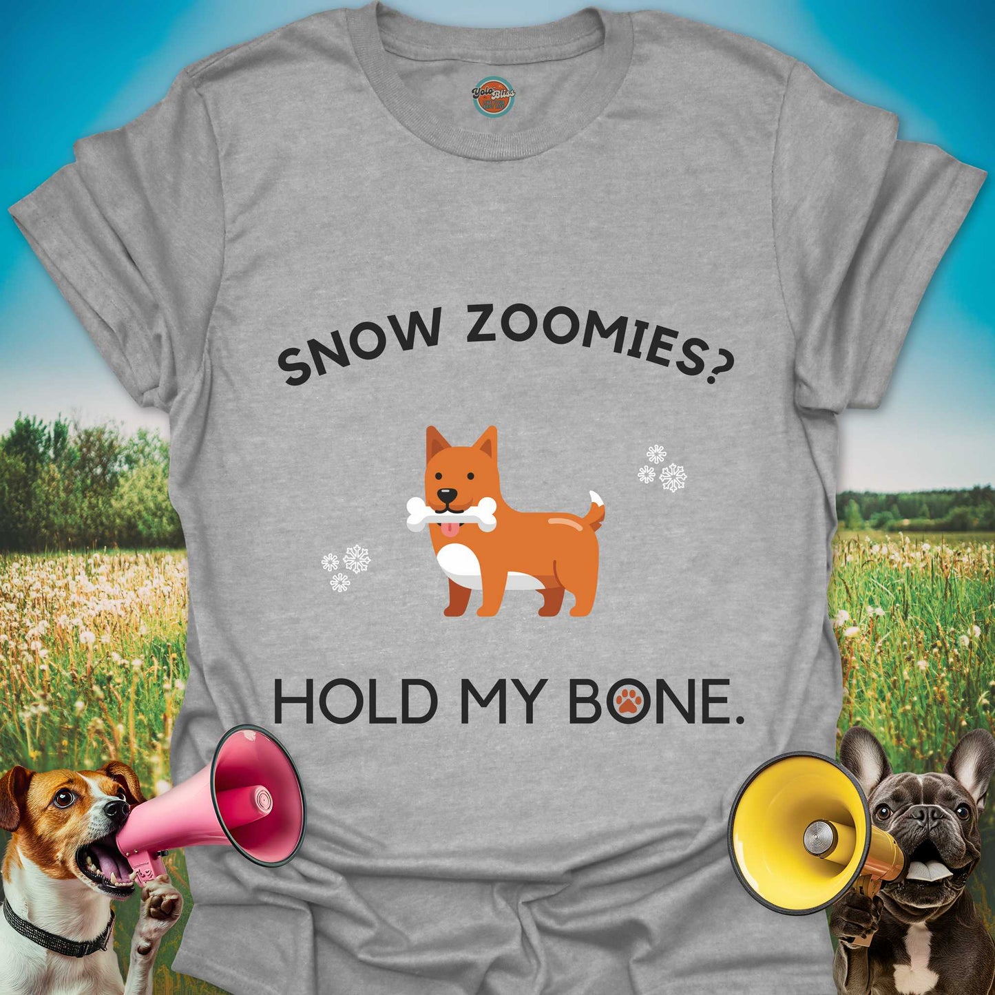 SNOW ZOOMIES DOG - Tee #1