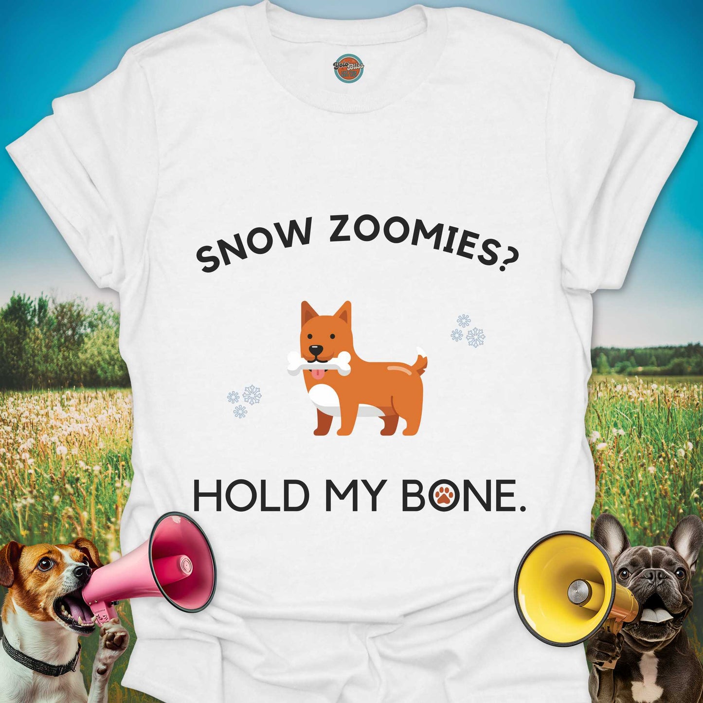 SNOW ZOOMIES DOG - Tee #1
