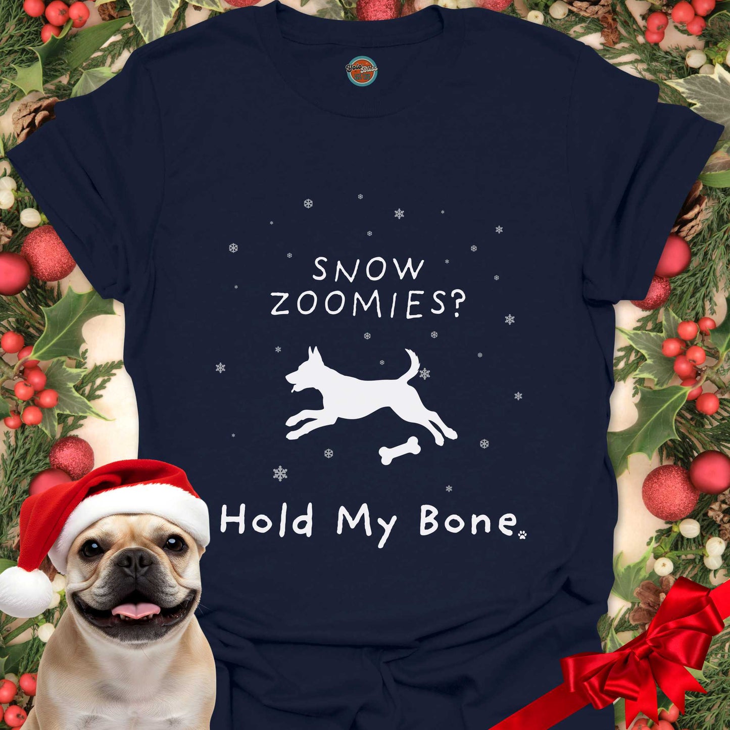 Snow Zoomies Dog - Tee #2