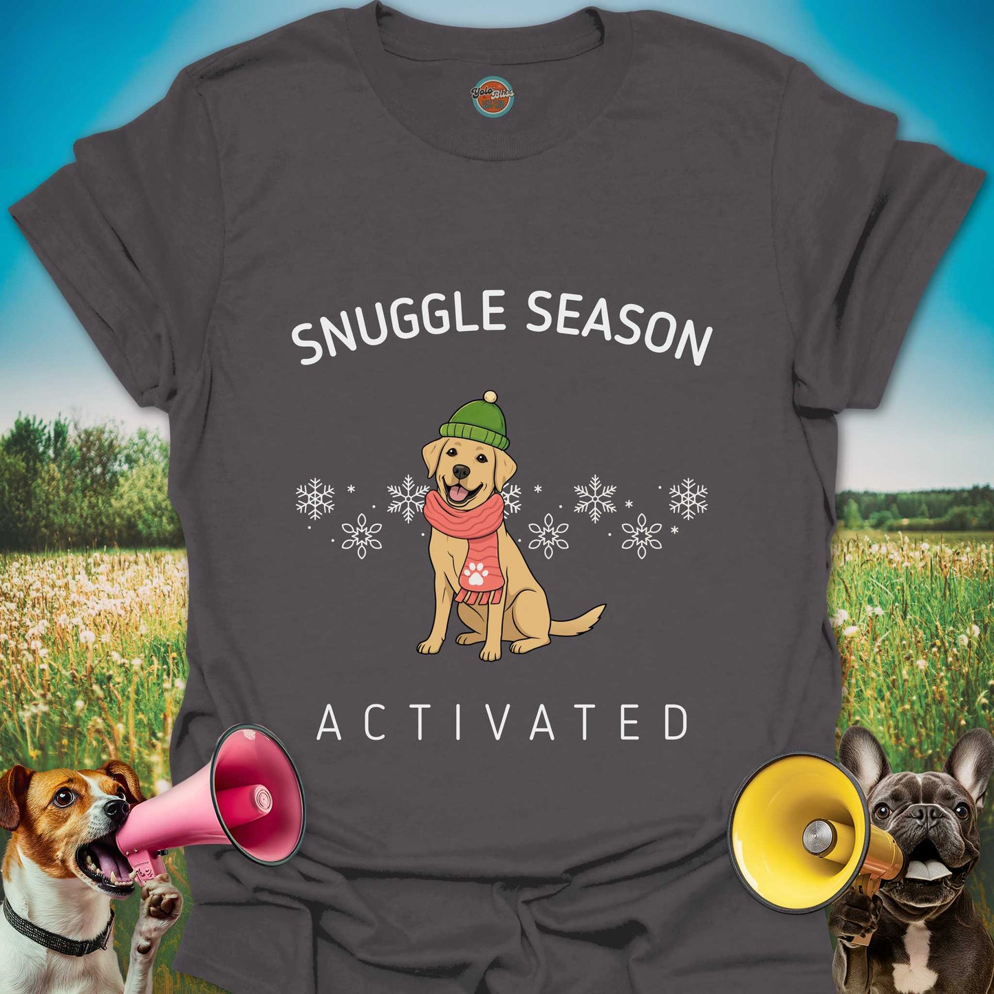 SNUGGLE SEASON DOG - Tee