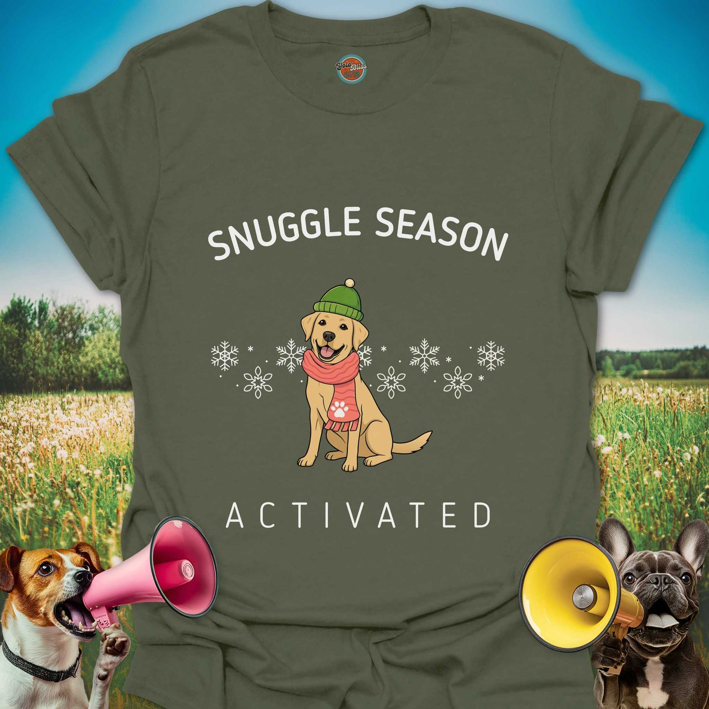 SNUGGLE SEASON DOG - Tee