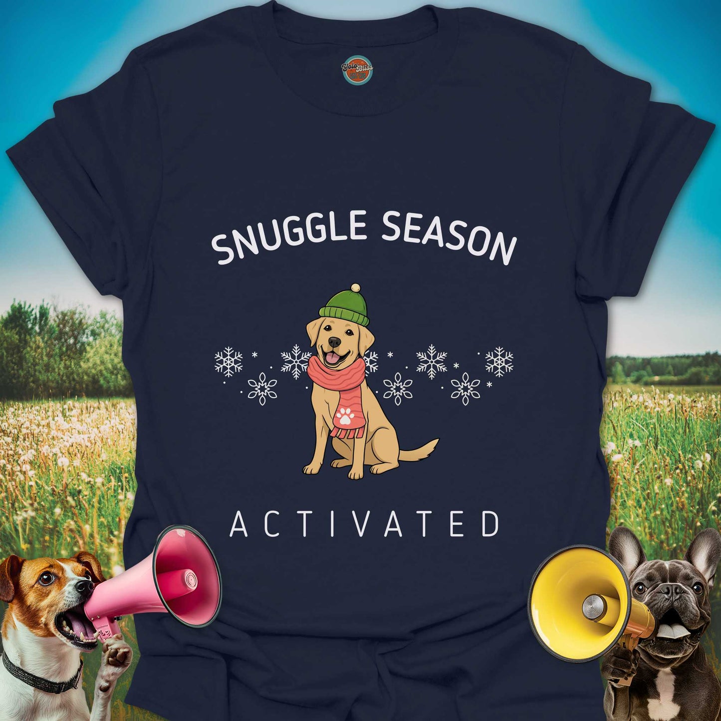 SNUGGLE SEASON DOG - Tee