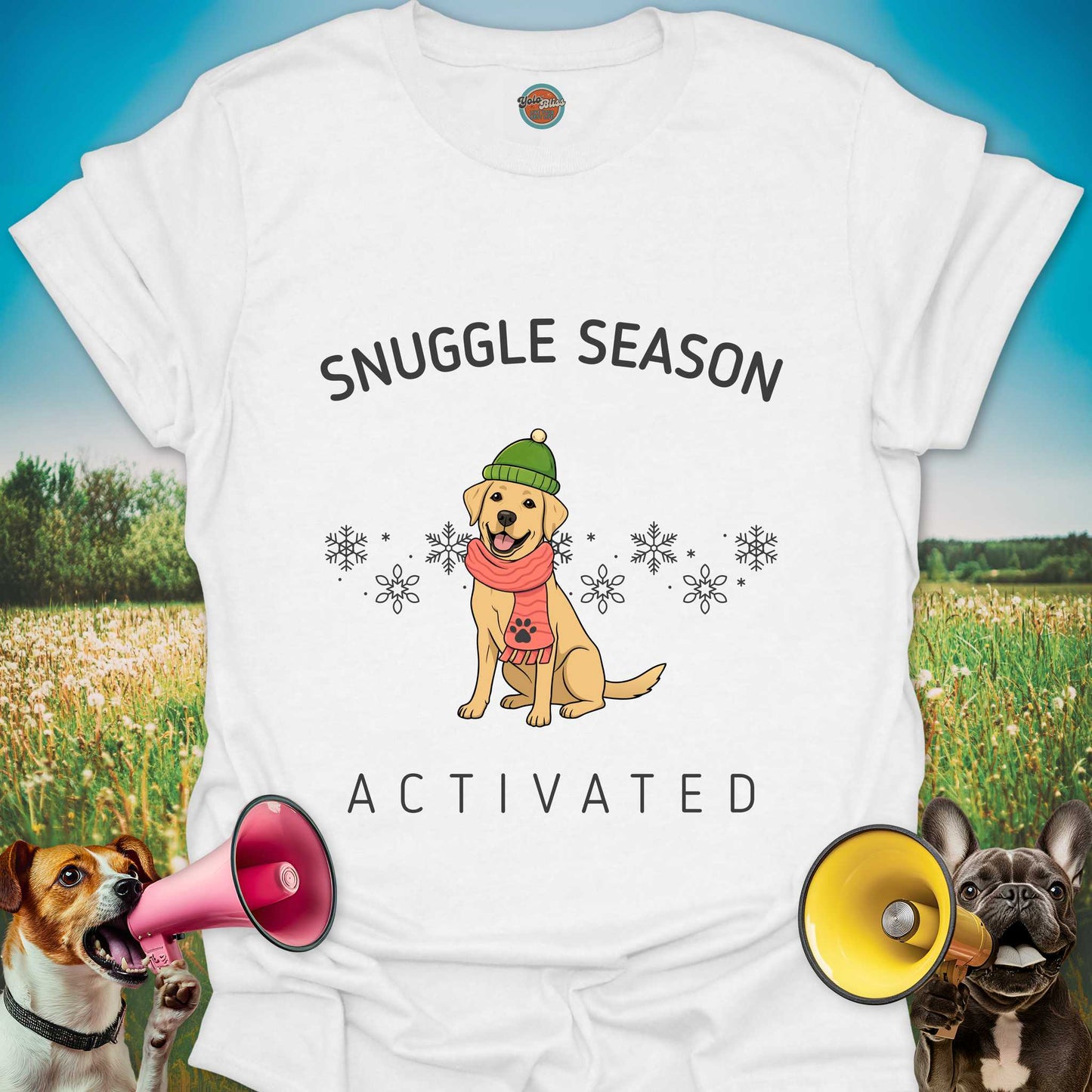 SNUGGLE SEASON DOG - Tee
