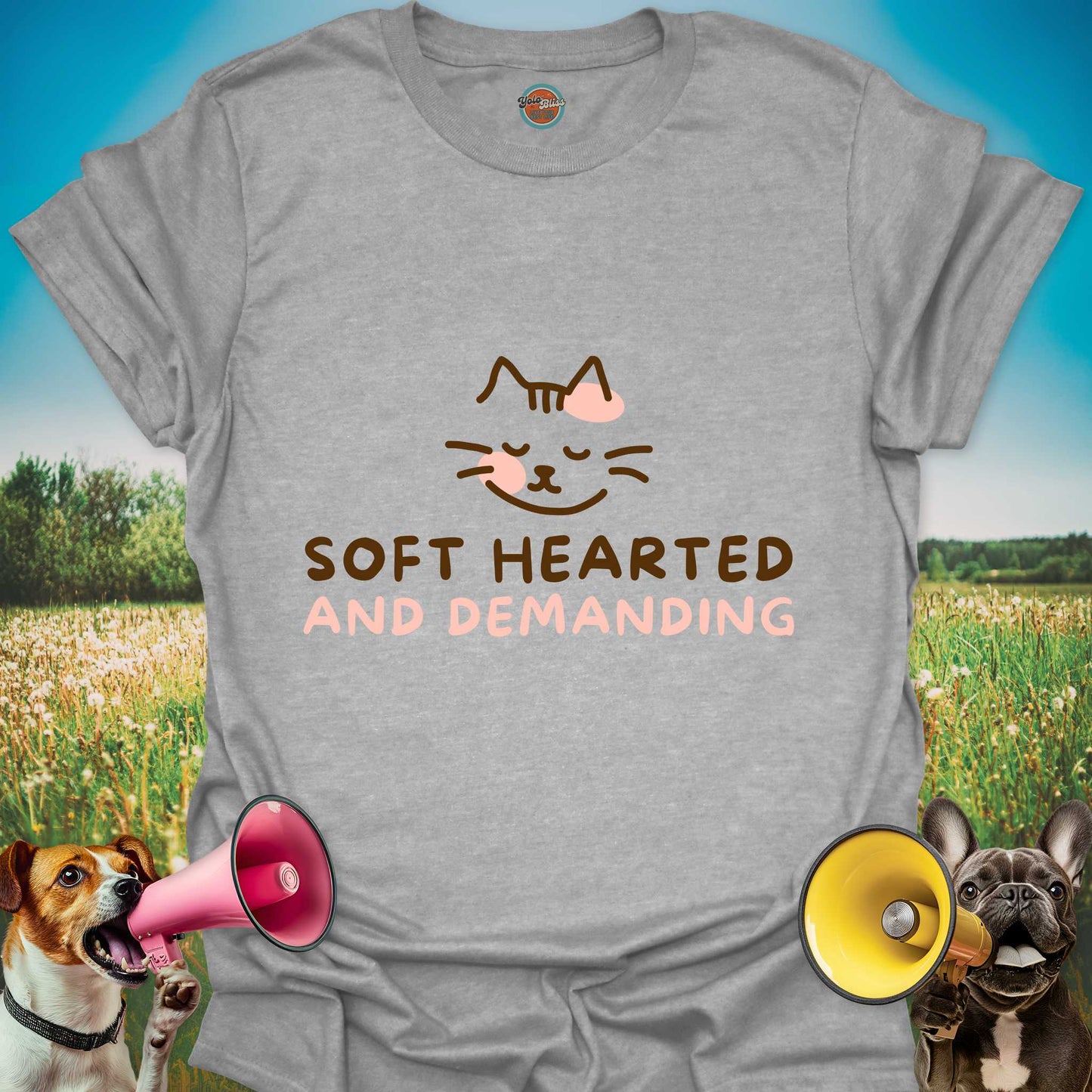 SOFT HEARTED CAT - Tee
