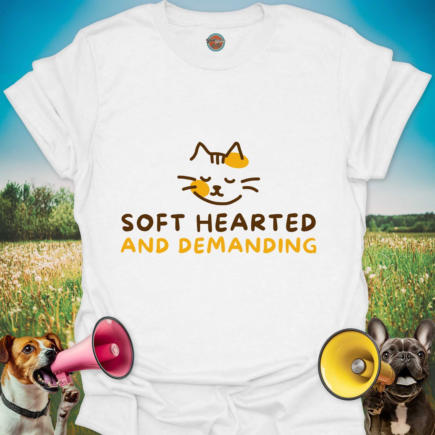SOFT HEARTED CAT - Tee