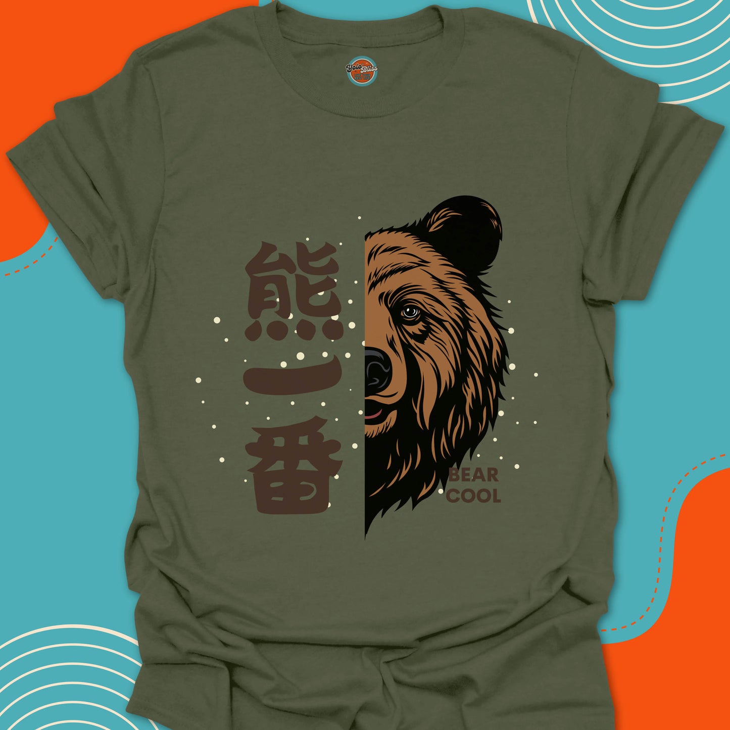 KANJI BEAR COOL - Tee #1