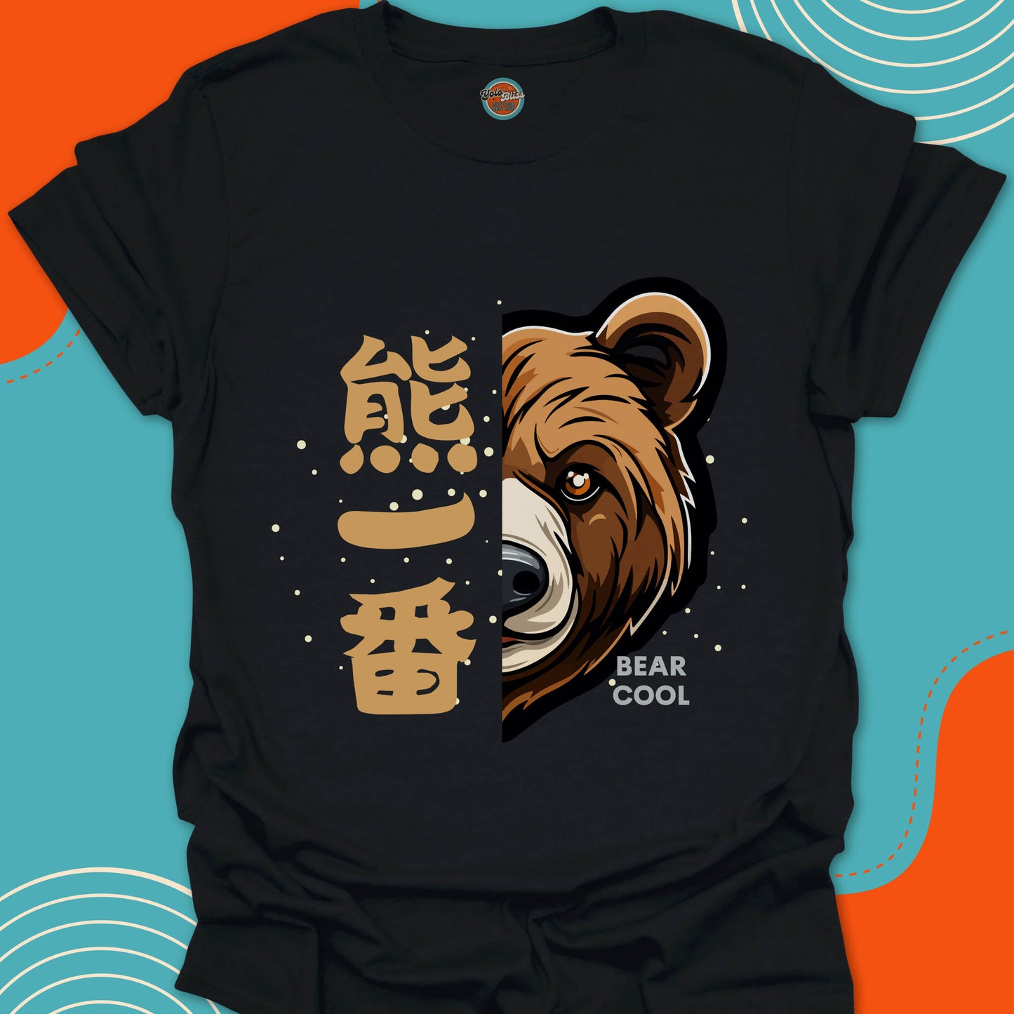 KANJI BEAR COOL - Tee #2