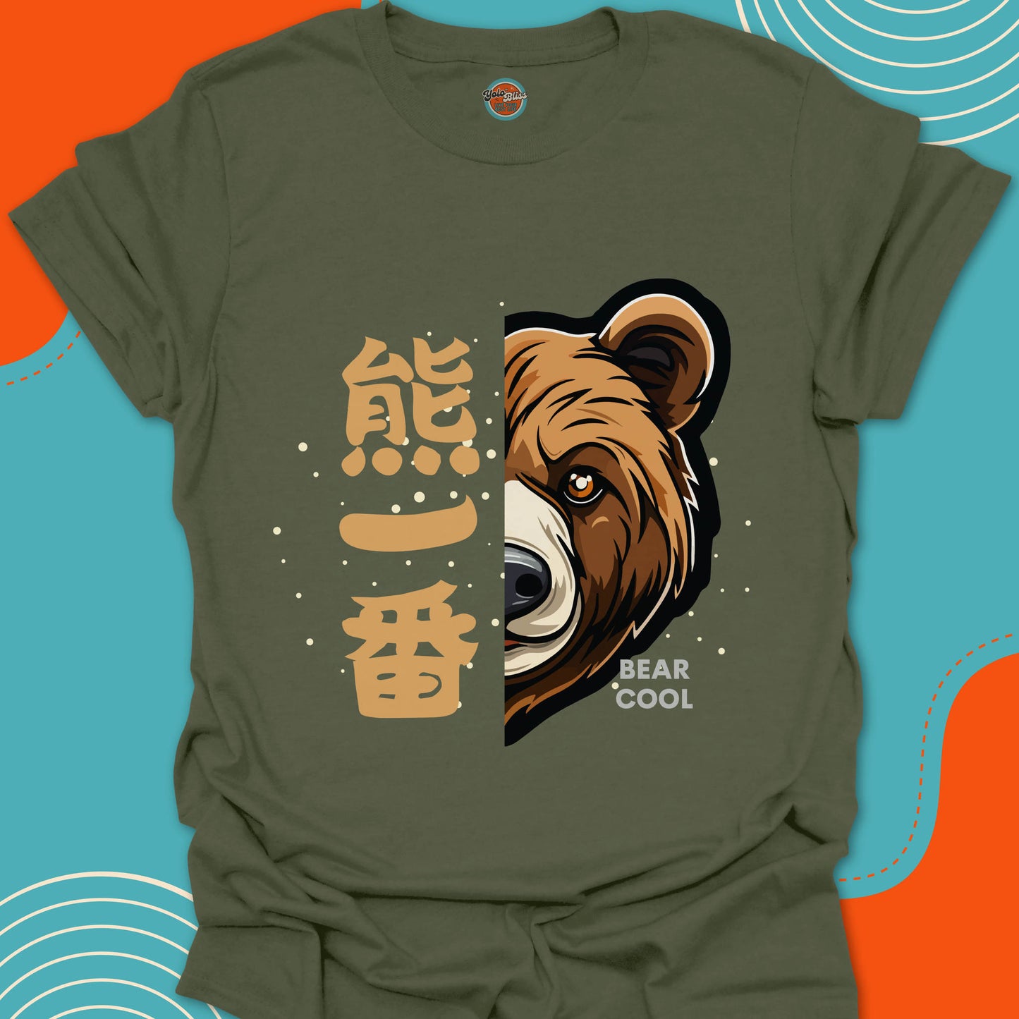KANJI BEAR COOL - Tee #2