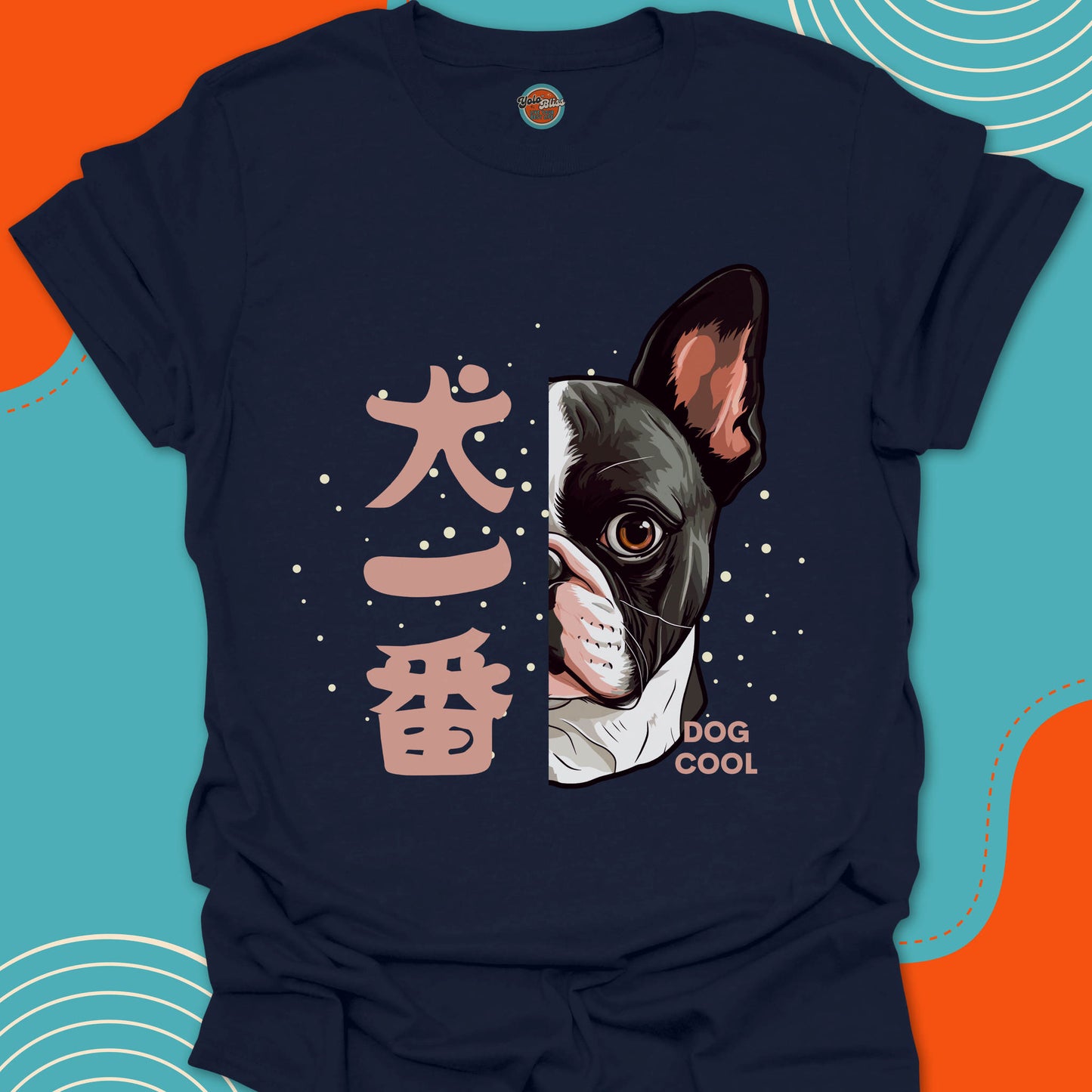 KANJI BOSTON TERRIER COOL - Tee
