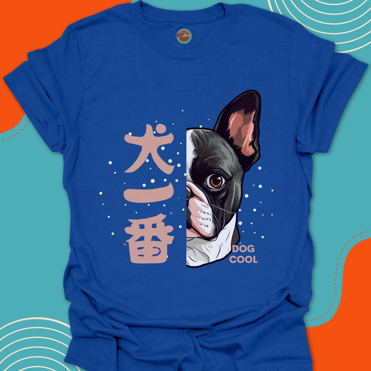 KANJI BOSTON TERRIER COOL - Tee