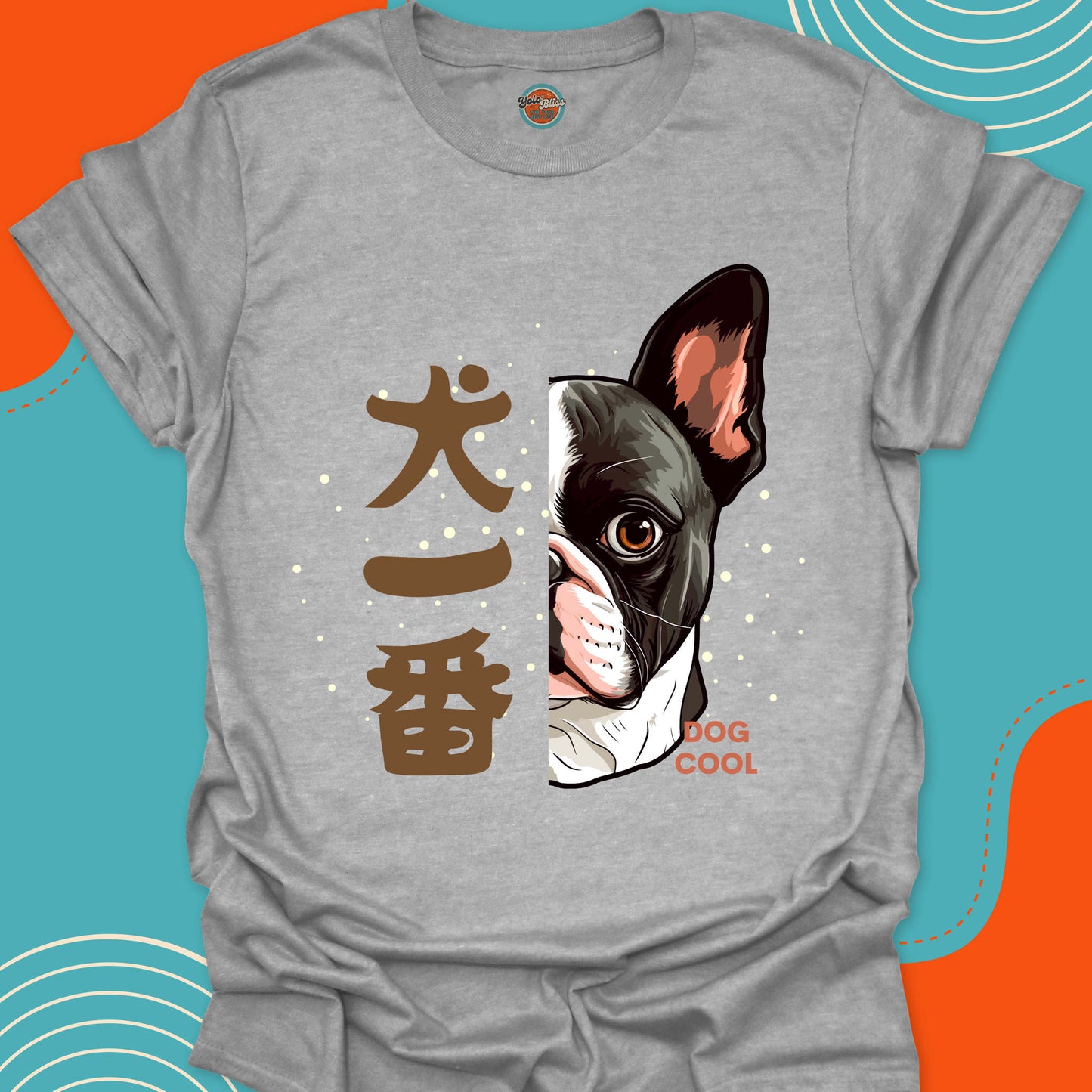 KANJI BOSTON TERRIER COOL - Tee