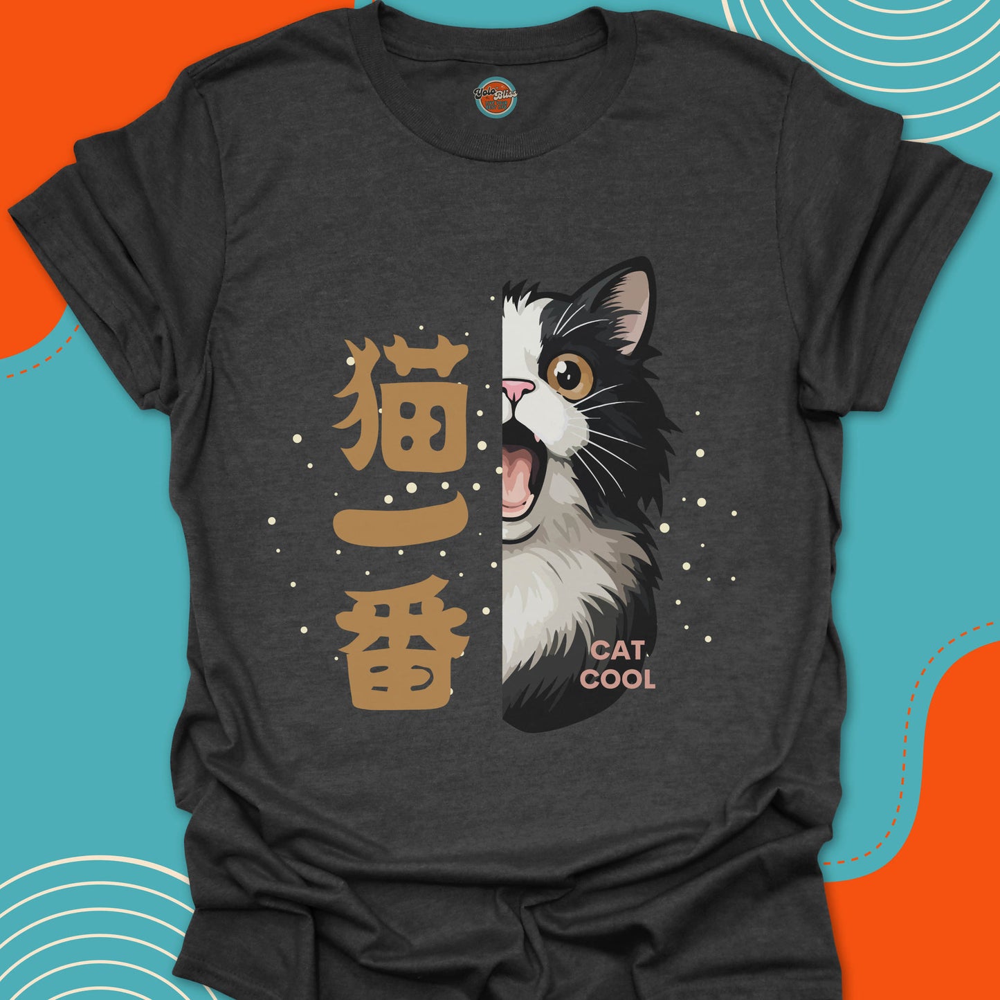 KANJI CAT COOL - Tee #1