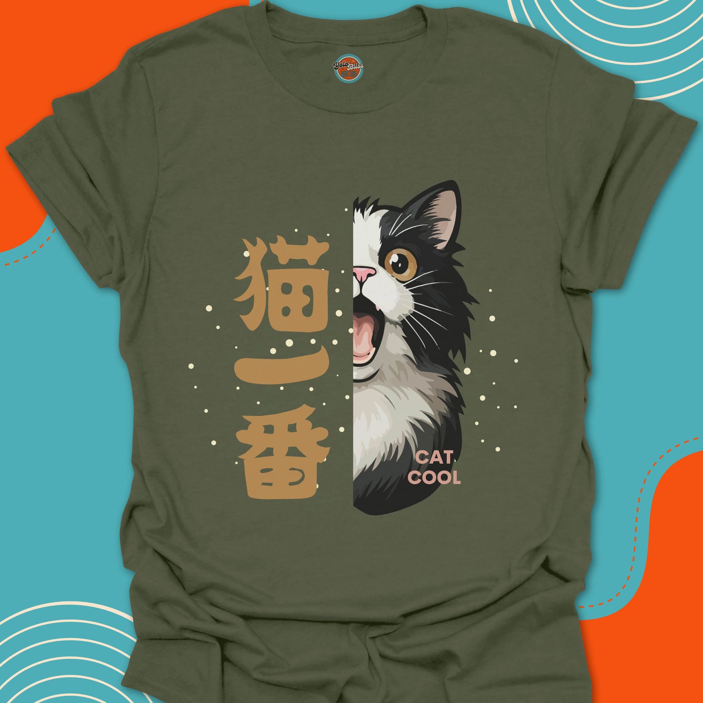 KANJI CAT COOL - Tee #1