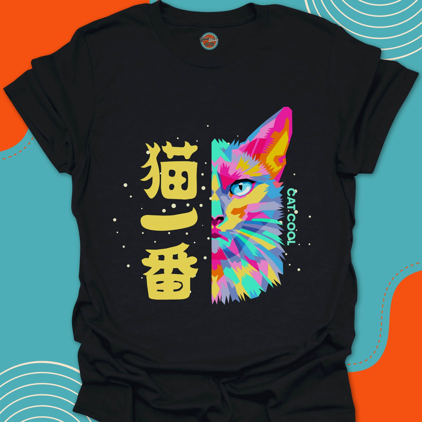 KANJI CAT COOL - Tee #2
