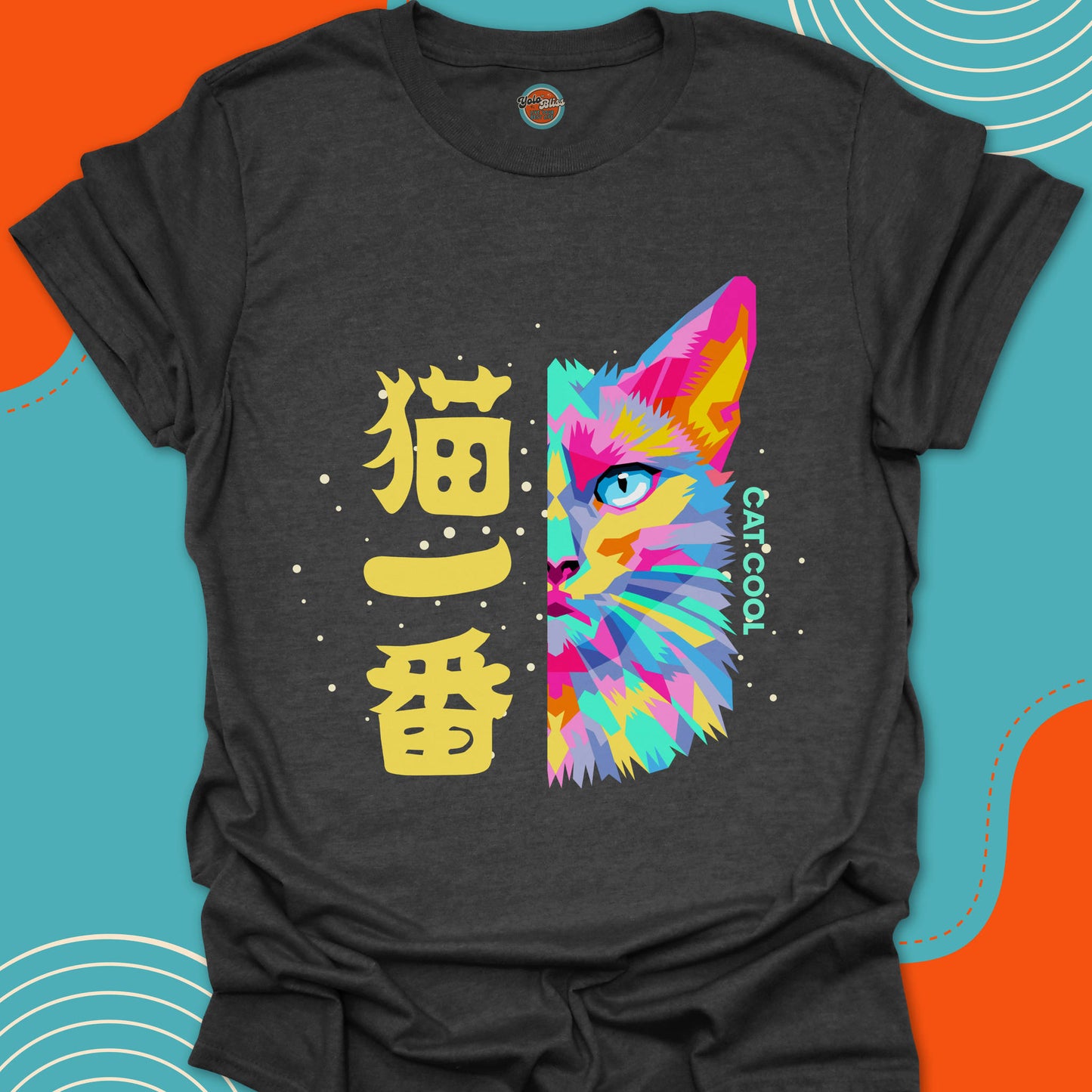 KANJI CAT COOL - Tee #2