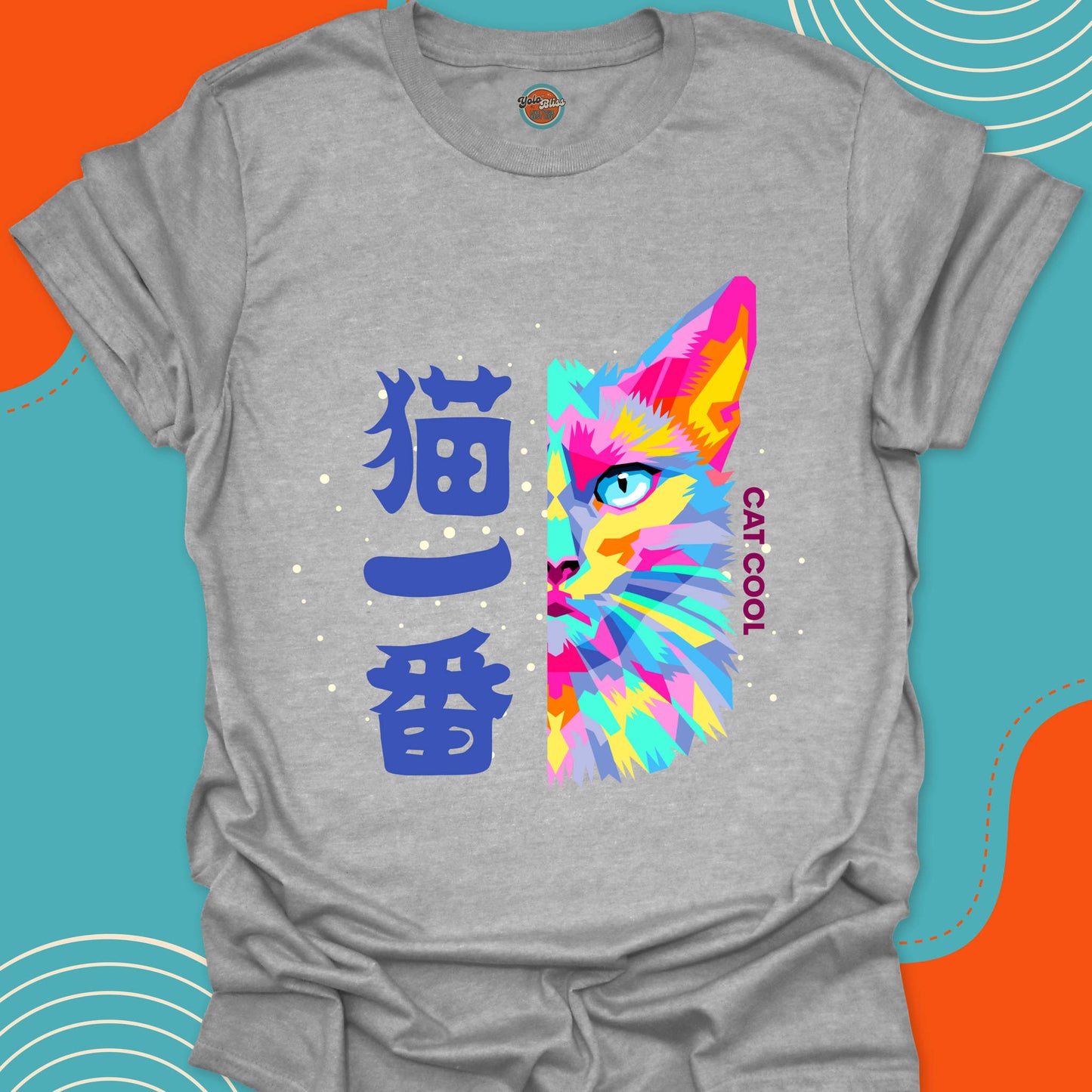 KANJI CAT COOL - Tee #2