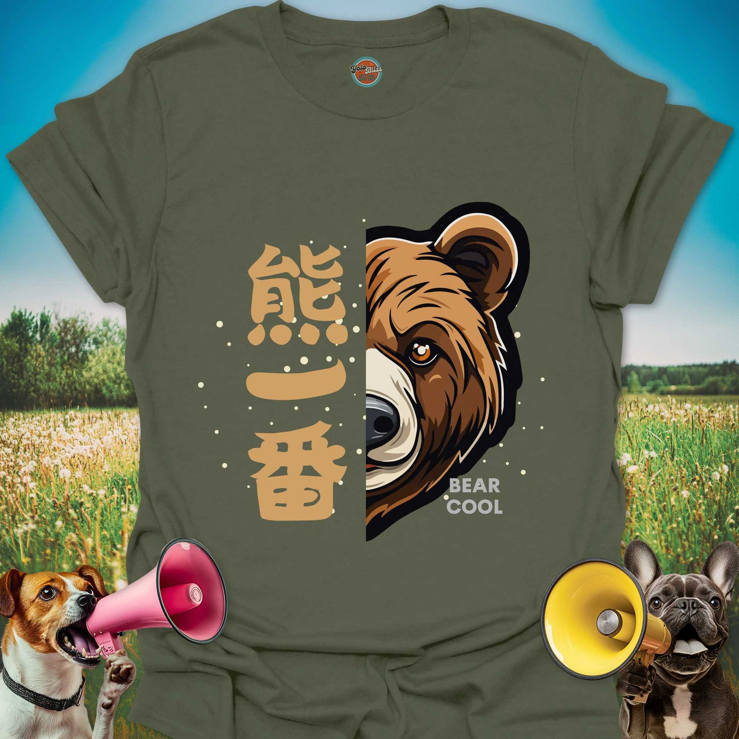 Kanji Bear Cool - Tee #2