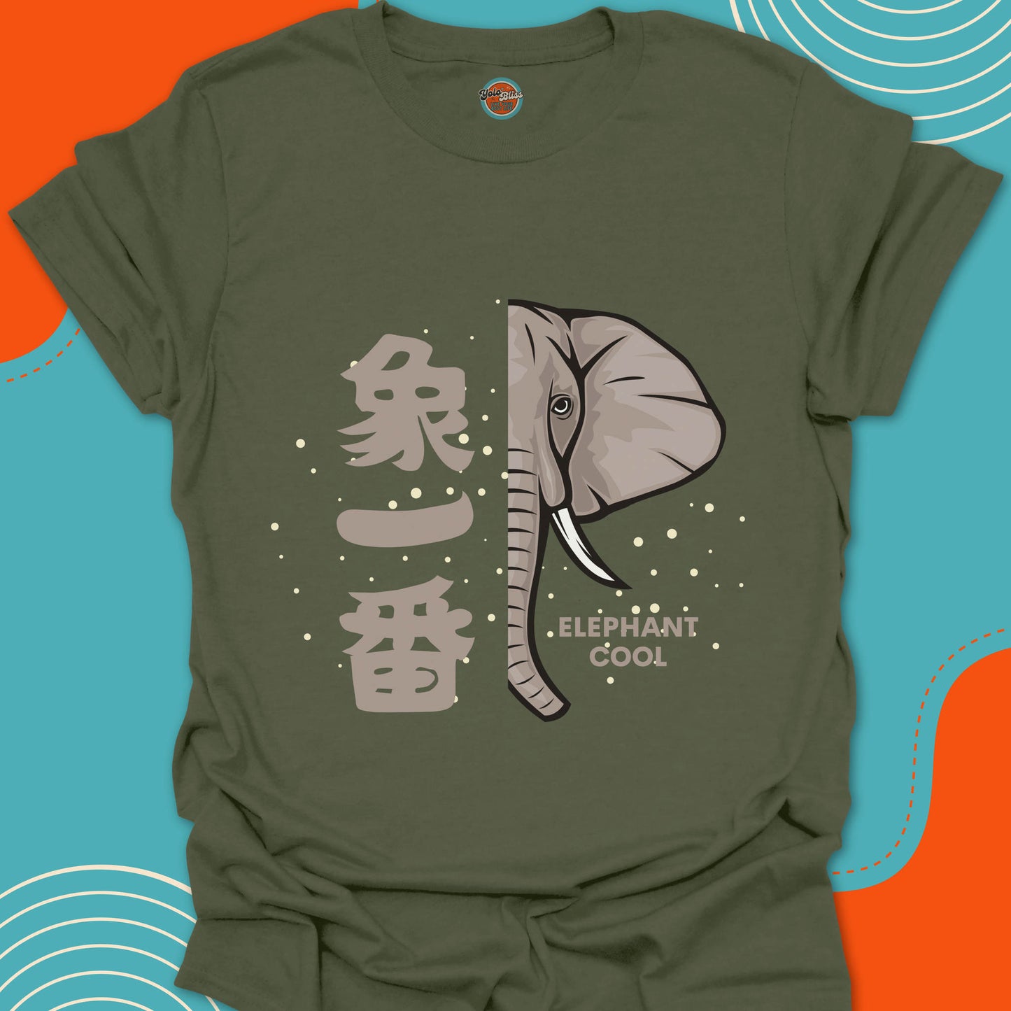 KANJI ELEPHANT COOL - Tee