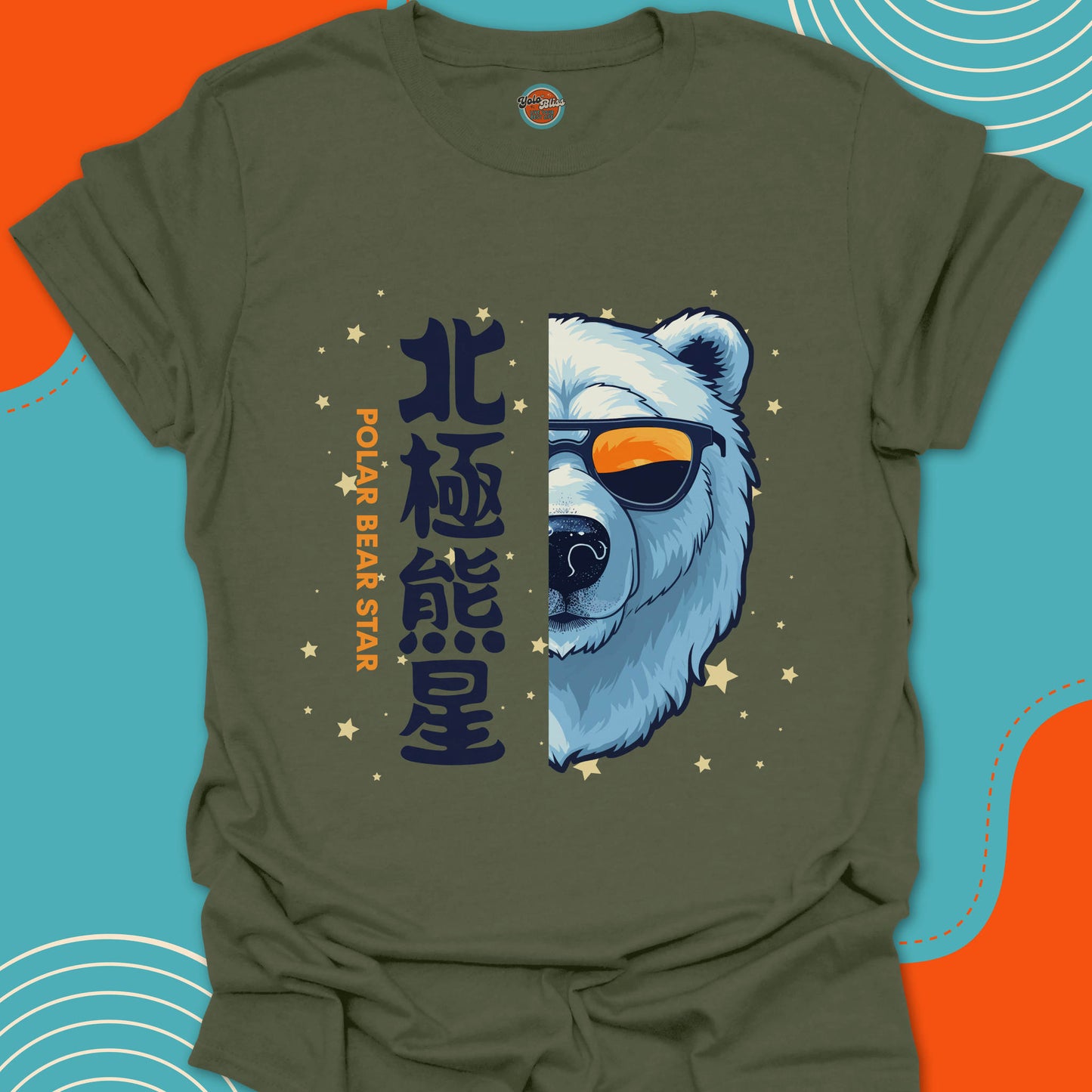 KANJI POLAR BEAR STAR - Tee