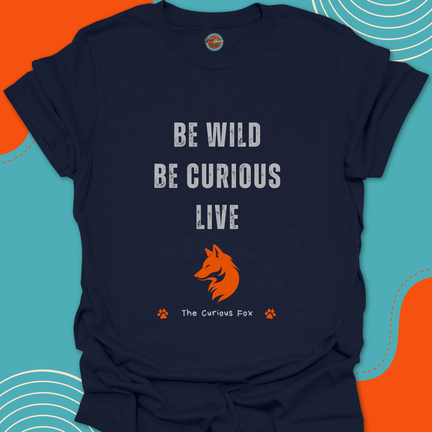 CURIOUS FOX (Rustic) - Tee #5