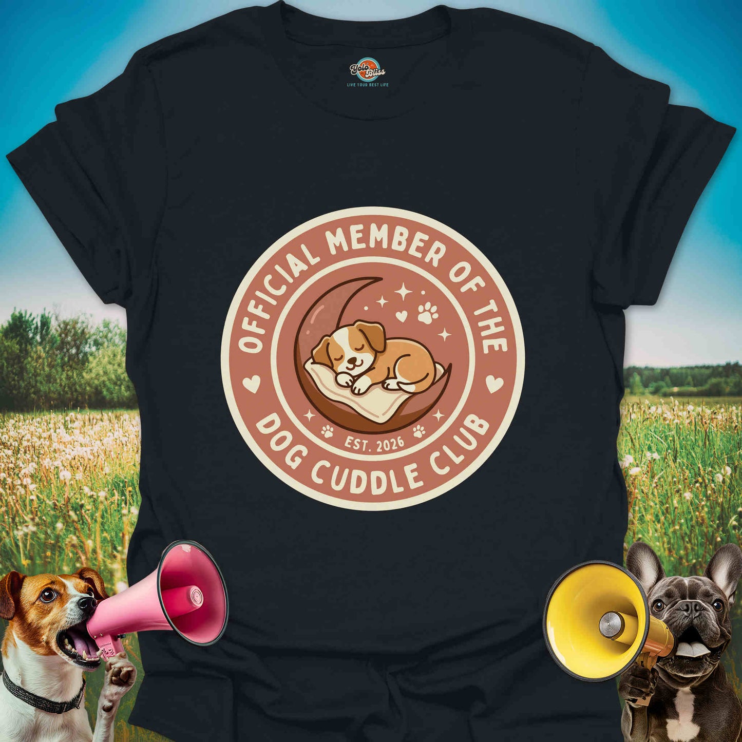 The Dog Cuddle Club - Tee