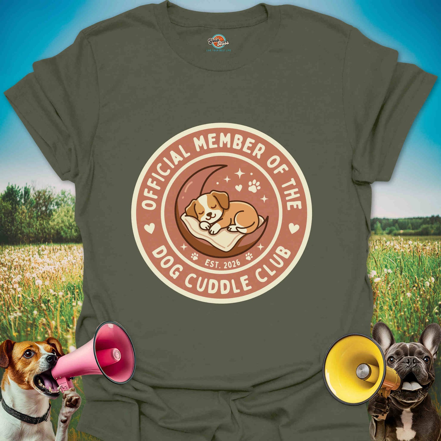 The Dog Cuddle Club - Tee