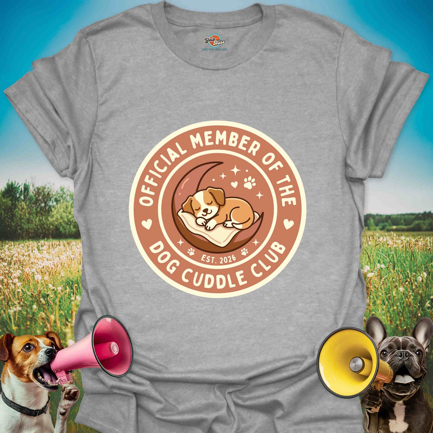 The Dog Cuddle Club - Tee