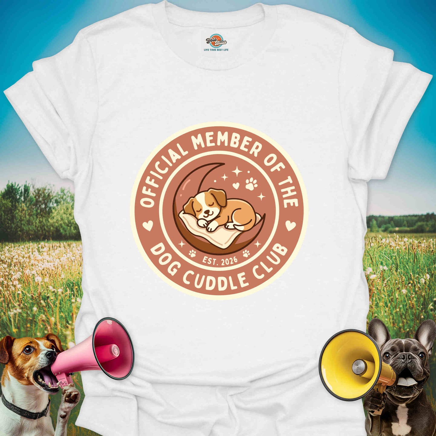 The Dog Cuddle Club - Tee
