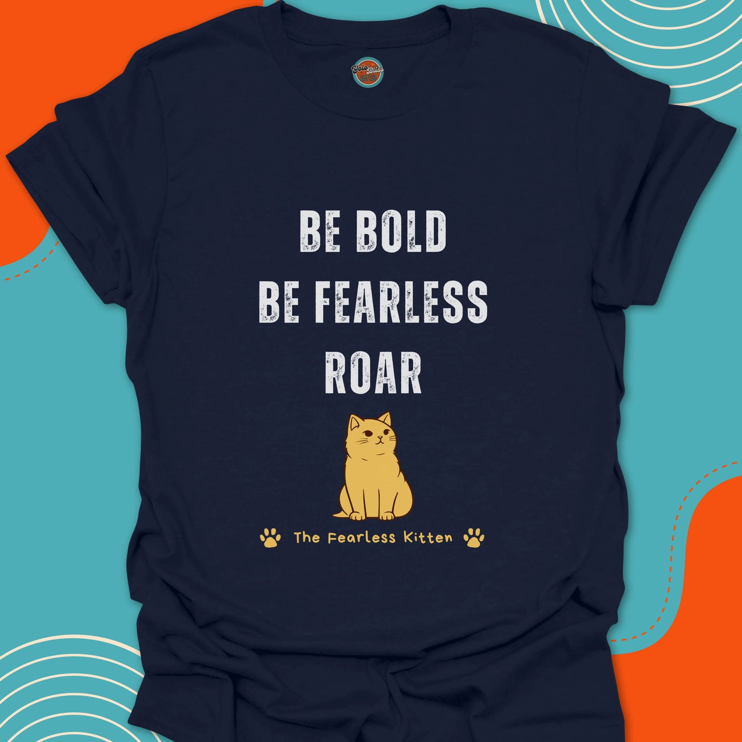 FEARLESS KITTEN (Rustic) - Tee #2