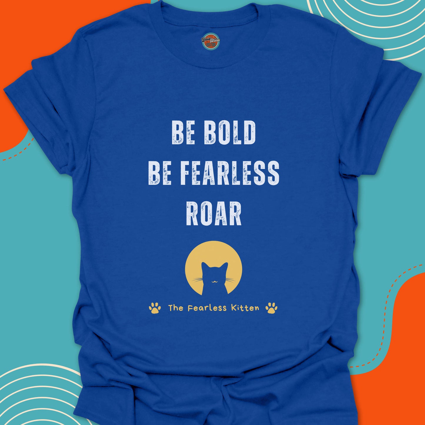 FEARLESS KITTEN (Rustic) - Tee #3