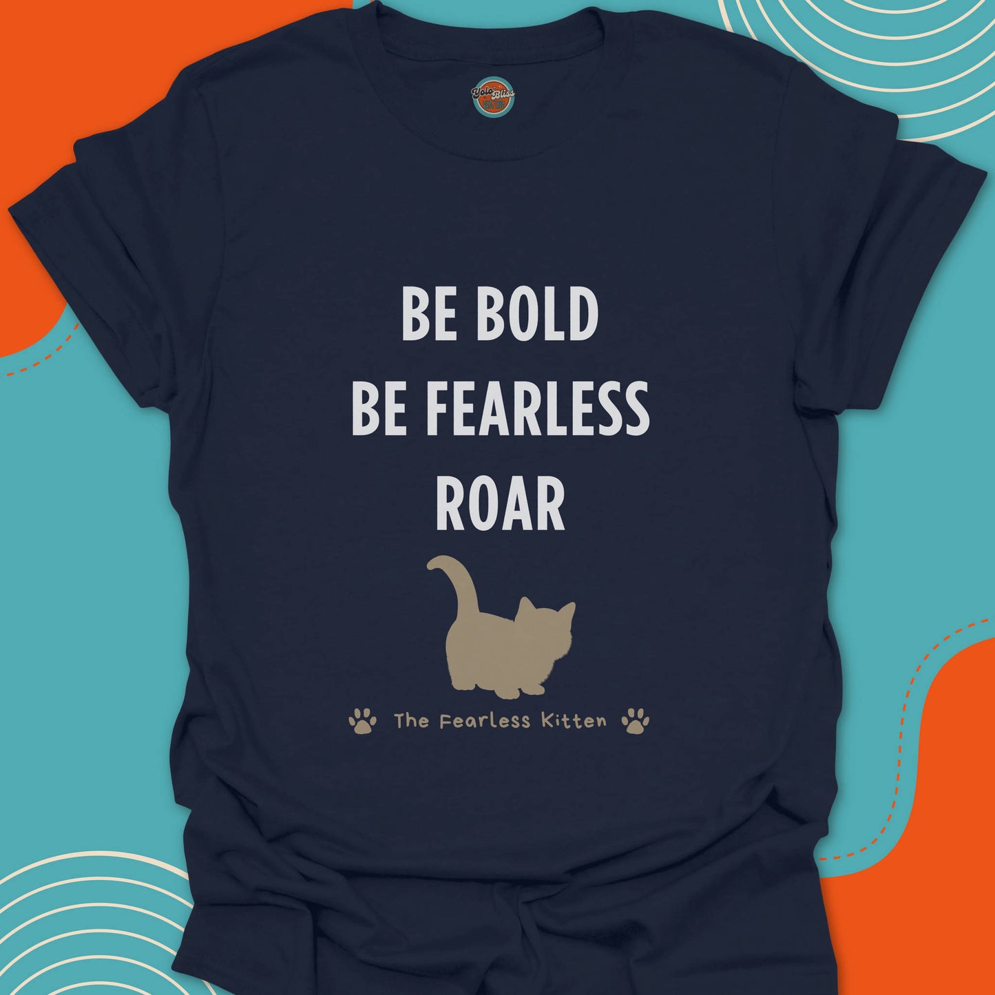 FEARLESS KITTEN - Tee #4