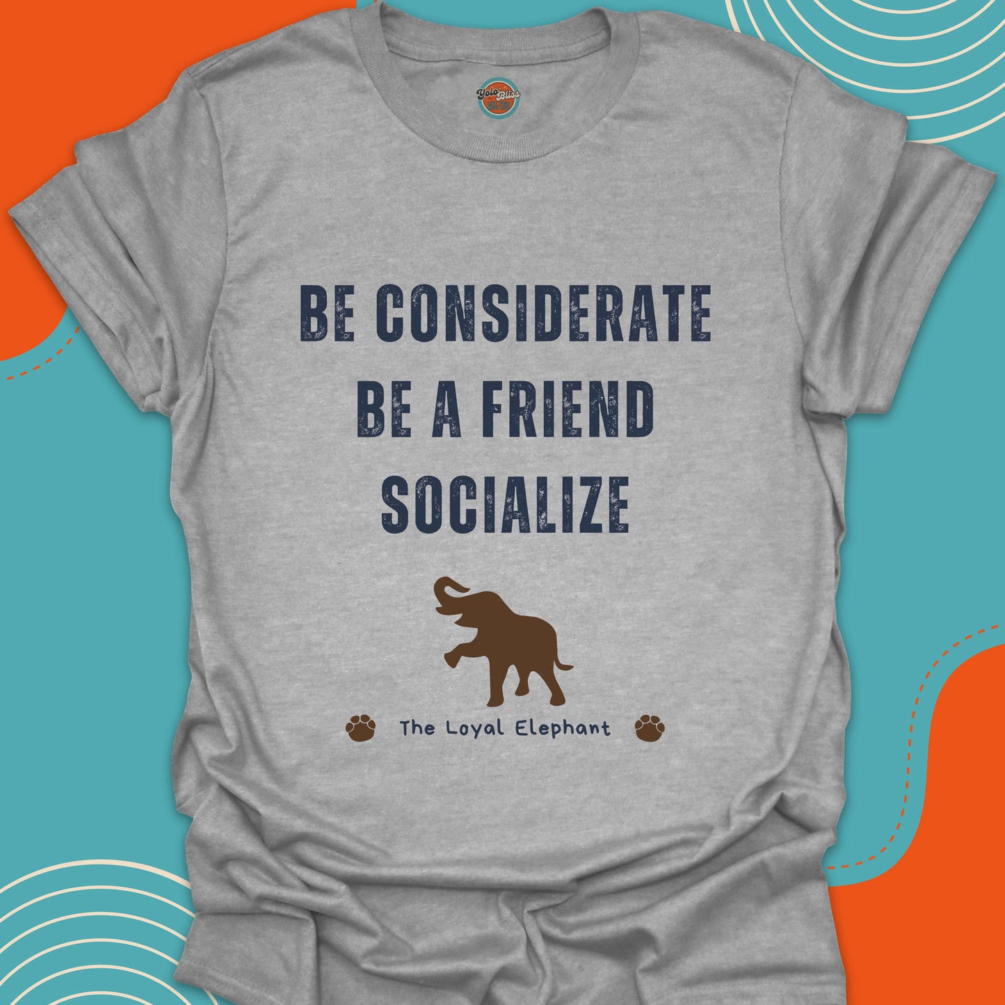 LOYAL ELEPHANT (Rustic) - Tee #4