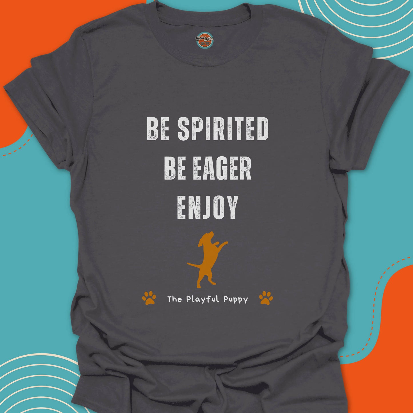 PLAYFUL PUPPY (Rustic) - Tee #1