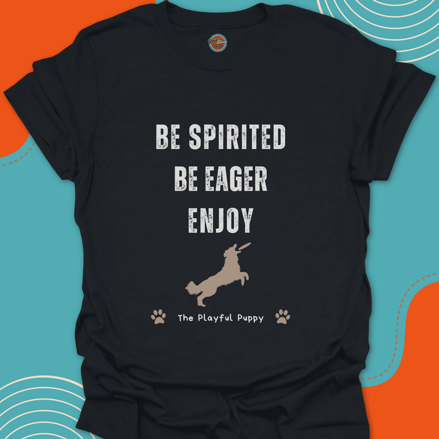 PLAYFUL PUPPY (Rustic) - Tee #2