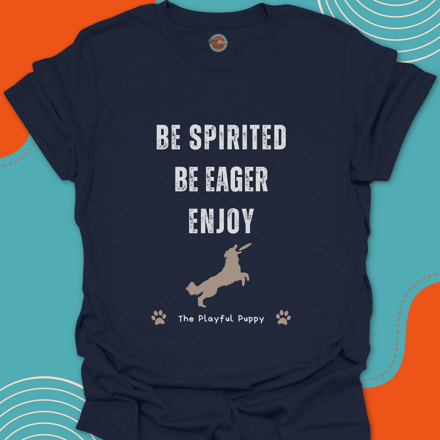 PLAYFUL PUPPY (Rustic) - Tee #2