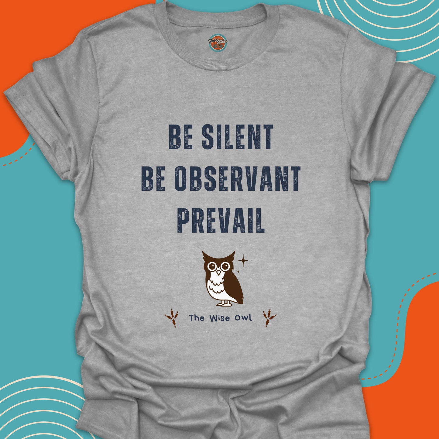 WISE OWL (Rustic) - Tee #2