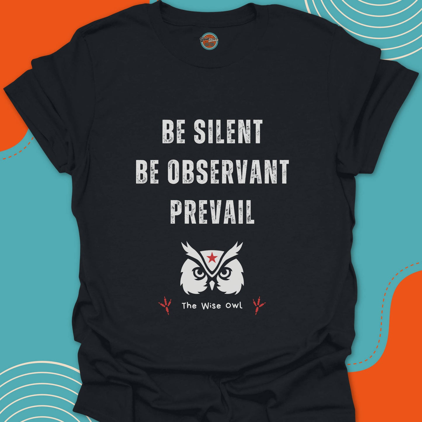 WISE OWL (Rustic) - Tee #4