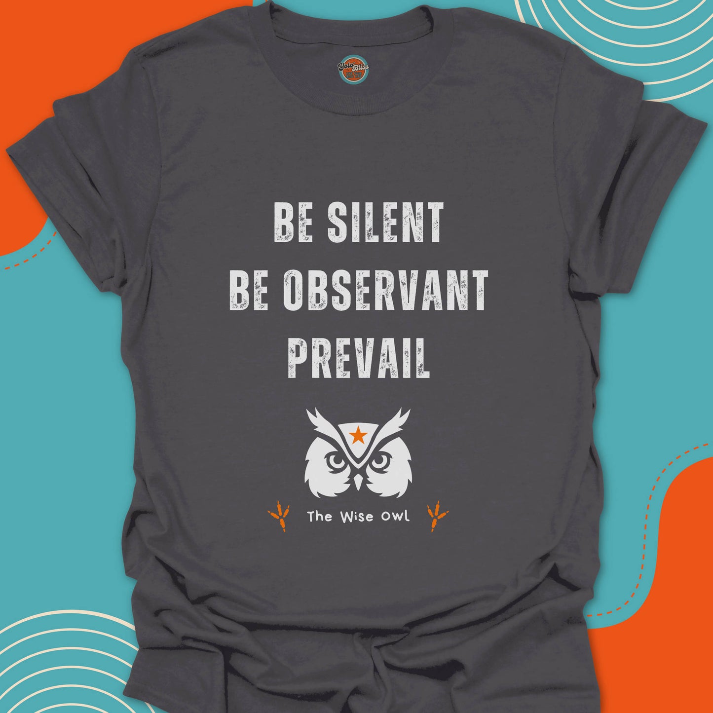 WISE OWL (Rustic) - Tee #4