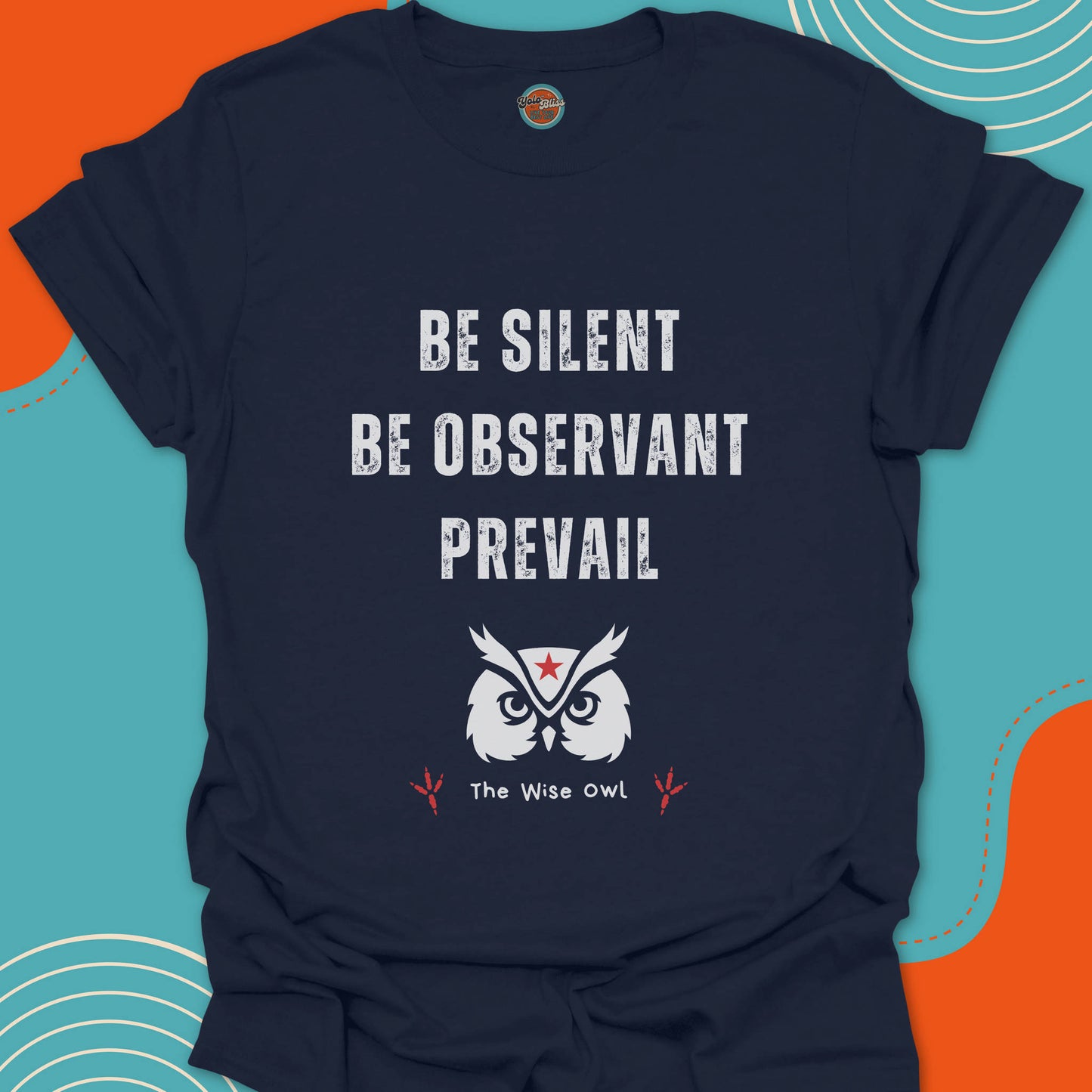 WISE OWL (Rustic) - Tee #4