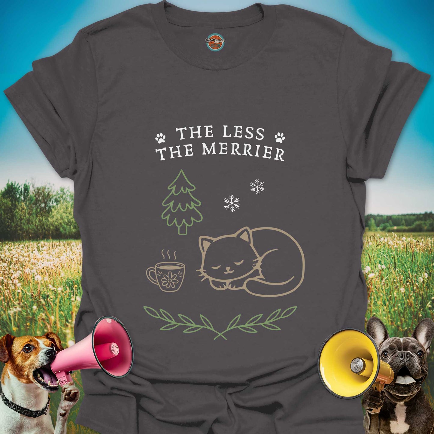 THE LESS THE MERRIER CAT - Tee