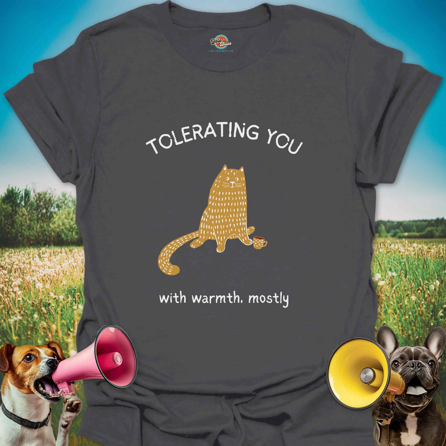 Tolerating You Cat - Tee