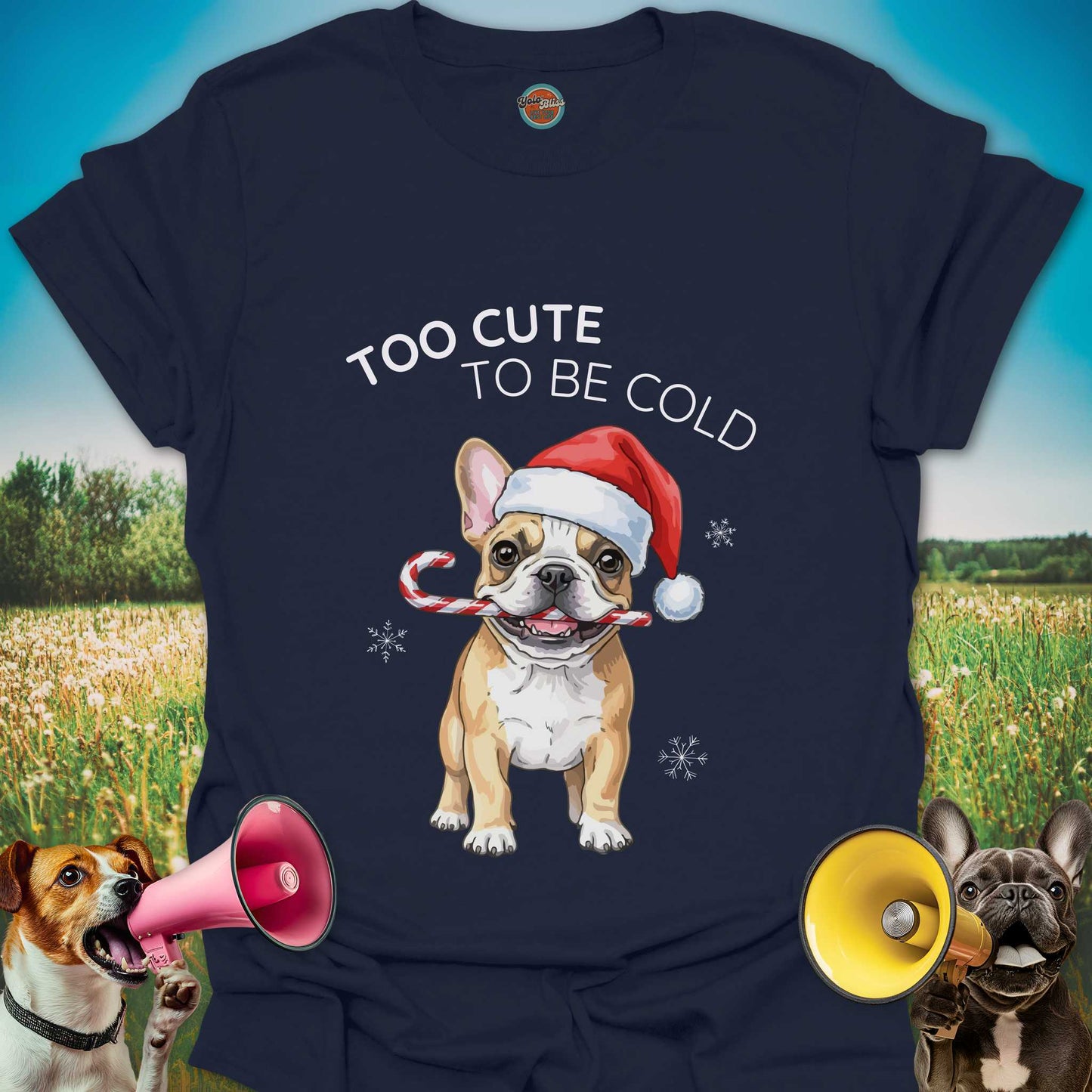 TOO CUTE TO BE COLD DOG - Tee #1