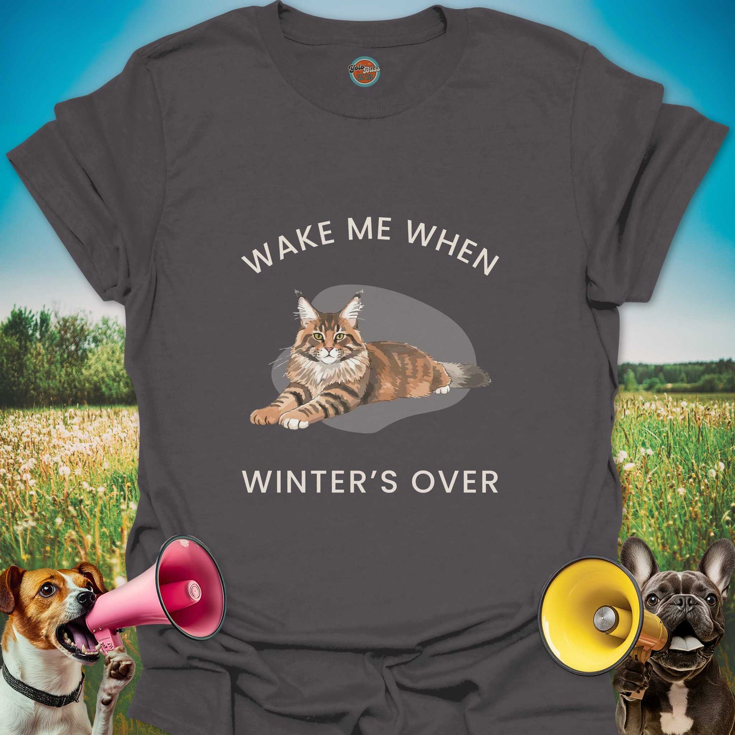 Wake Me When... Cat - Tee
