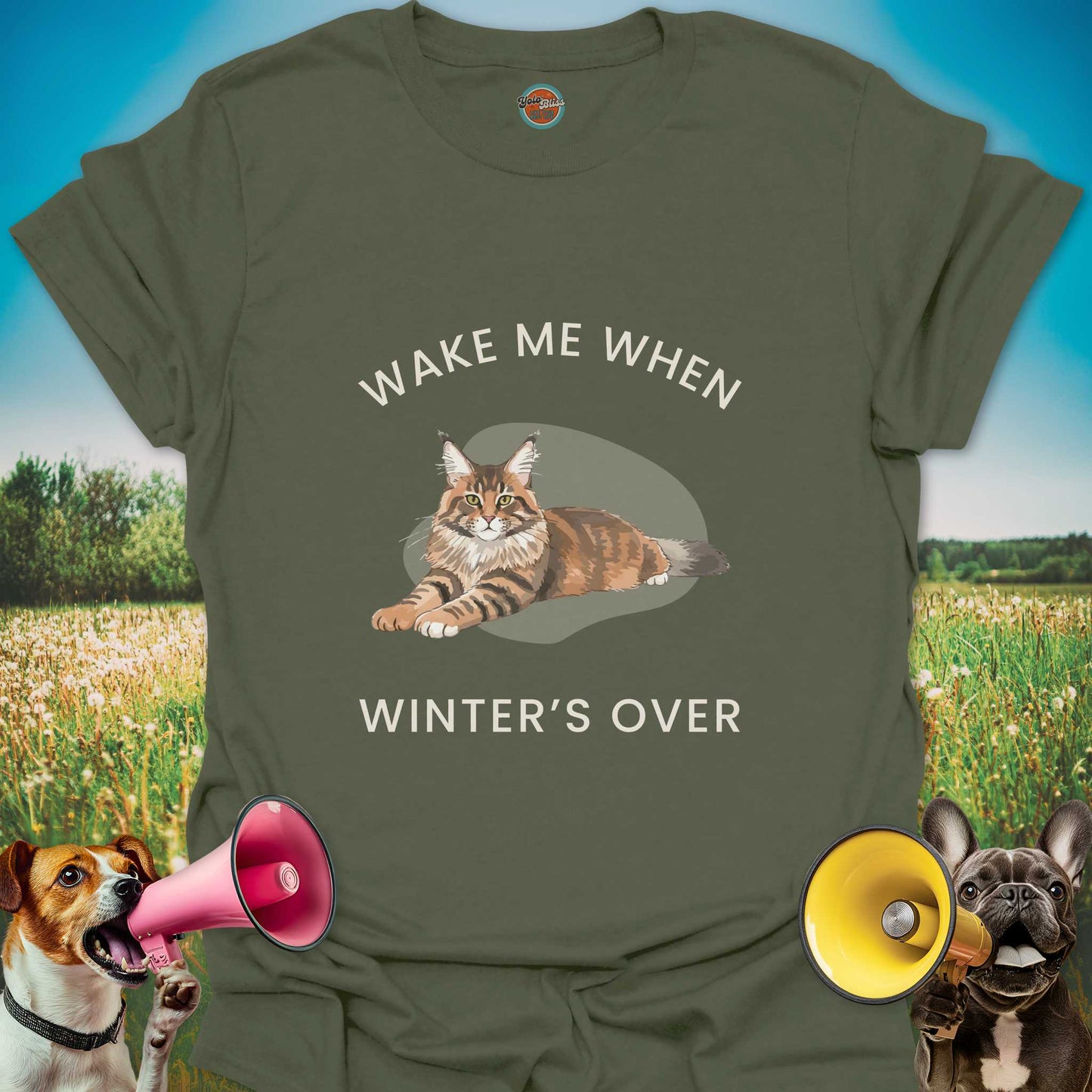 Wake Me When... Cat - Tee