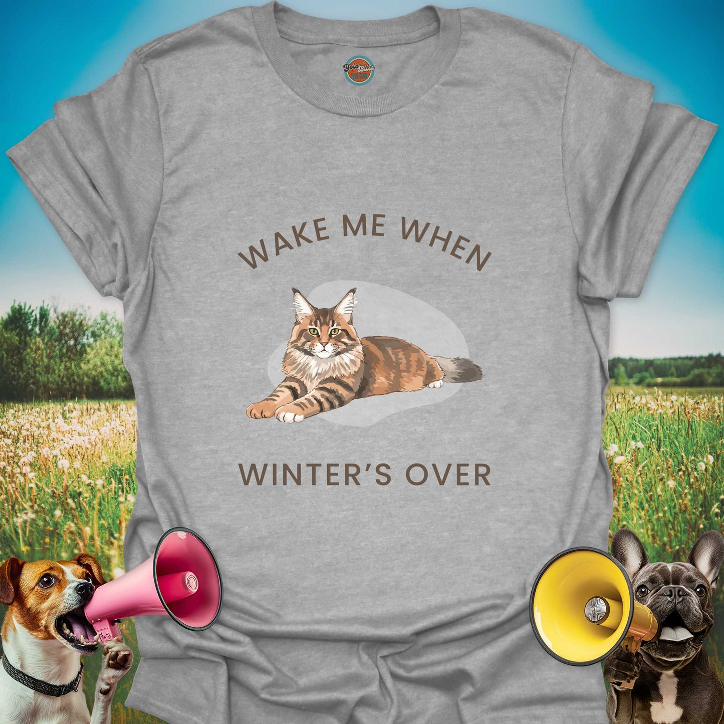 Wake Me When... Cat - Tee